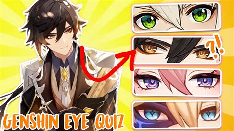 genshin idle|guess the genshin character by their eyes.